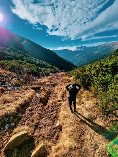 Cesta z Ďumbiera na Trangošku