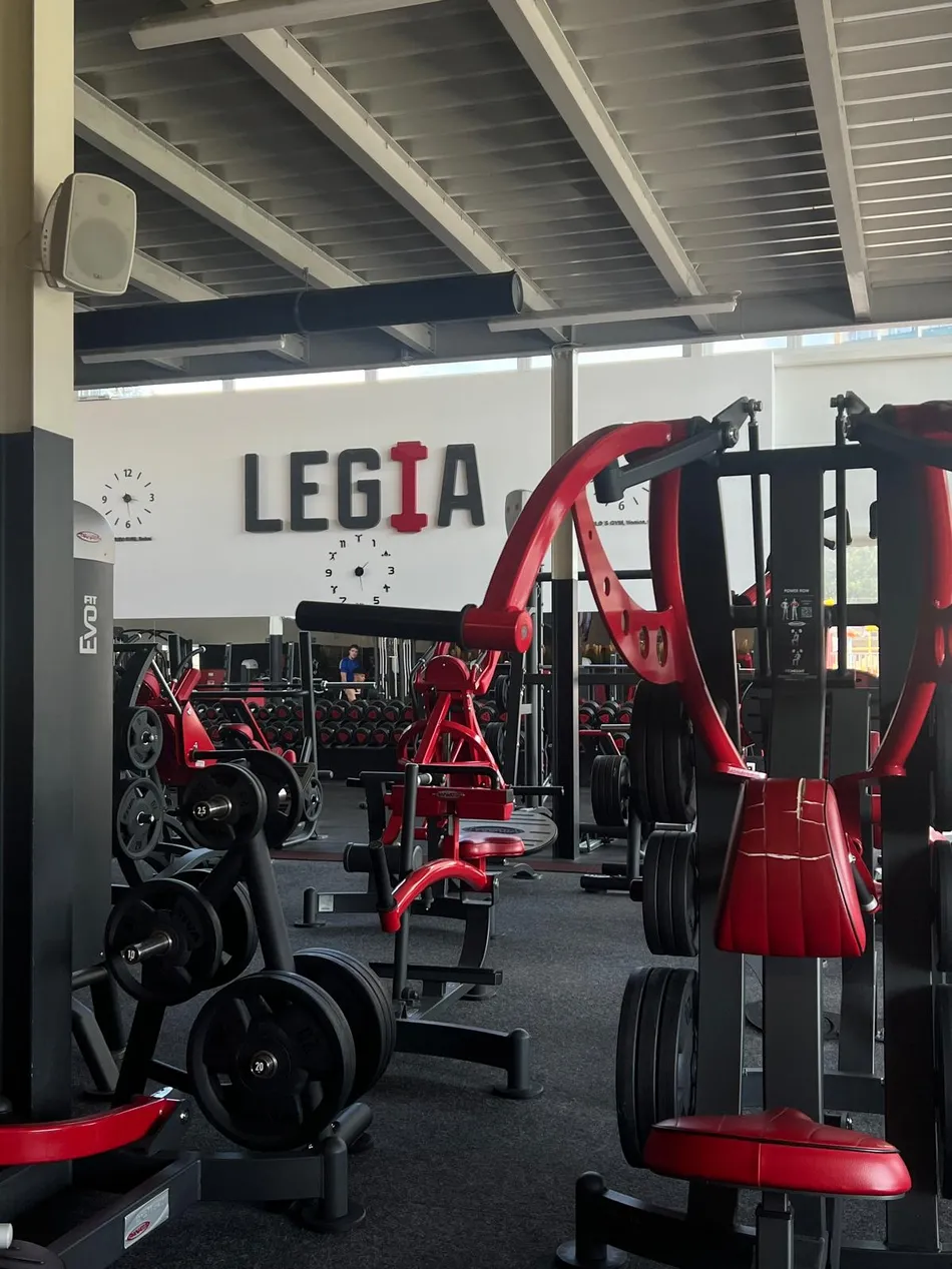 Interiér Fitness centra LEGIA Brezno
