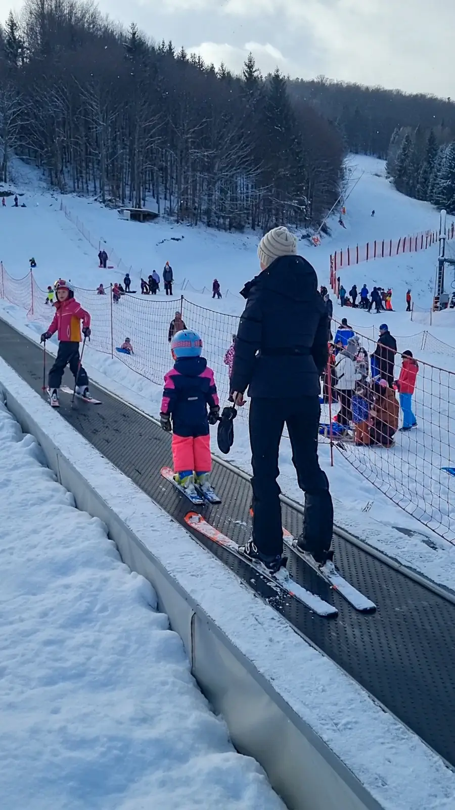 Vlek pre najmenších ideálny na učenie lyžovania